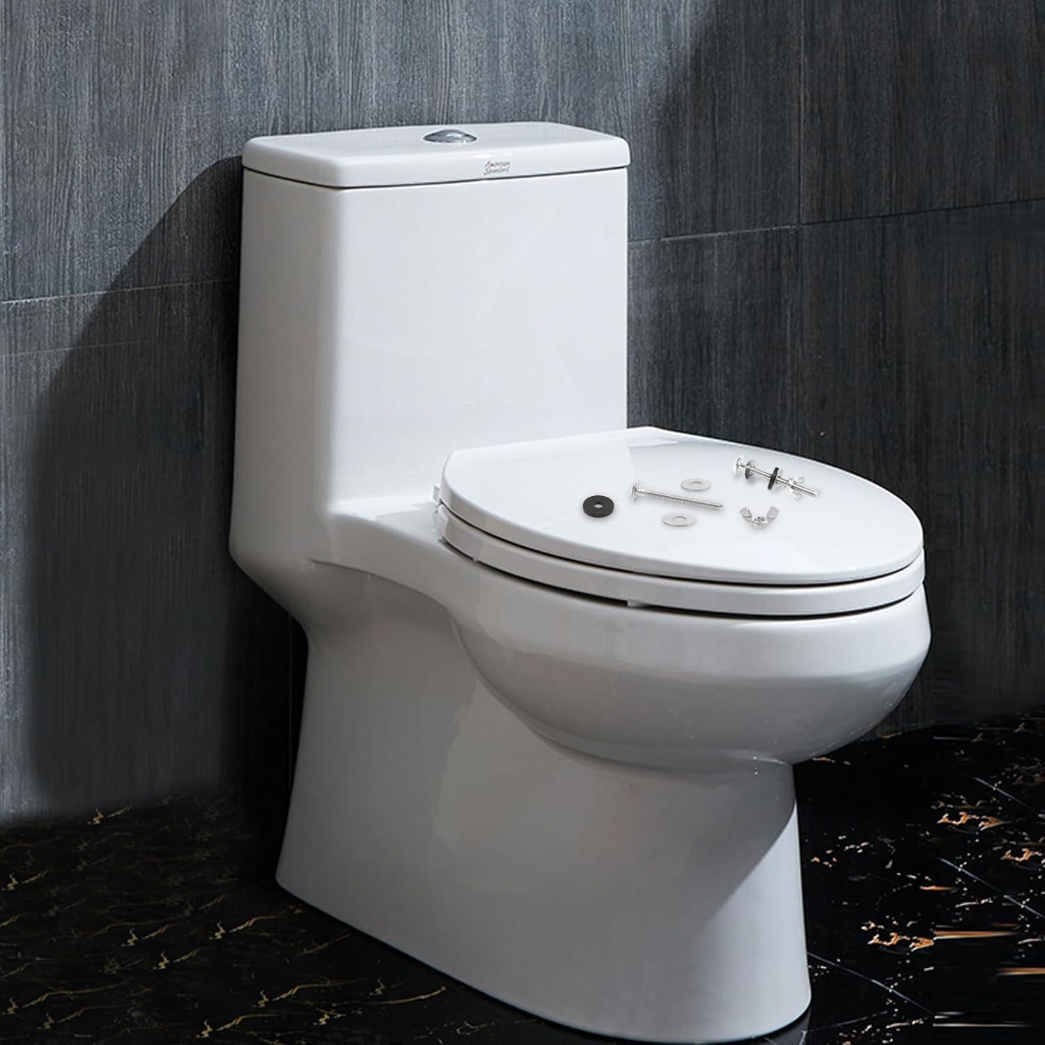 Kit de Tornillos para Asiento de Inodoro Horing 2PCS Acero Inoxidable 8cm