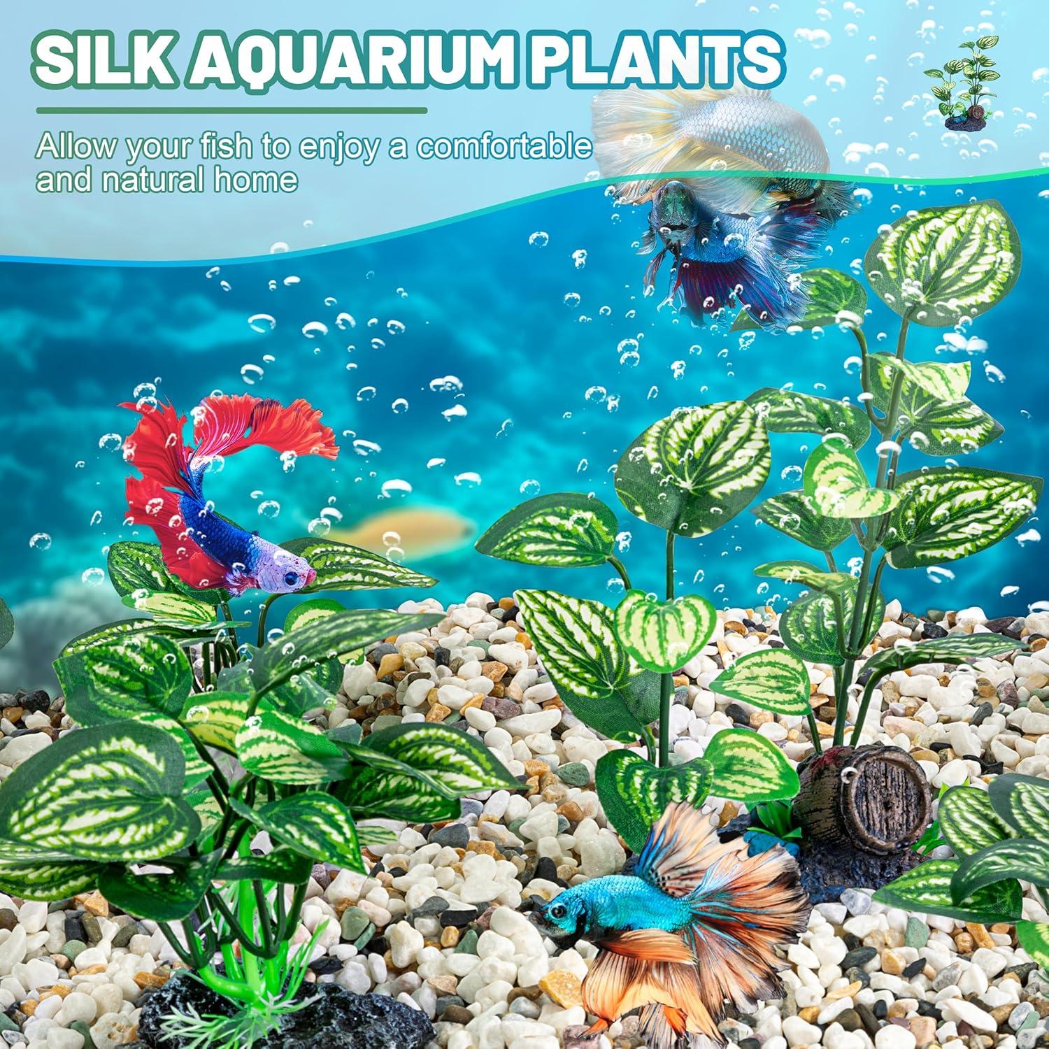 Plantas de Acuario de Seda MyLifeUNIT - Paquete de 10 Piezas