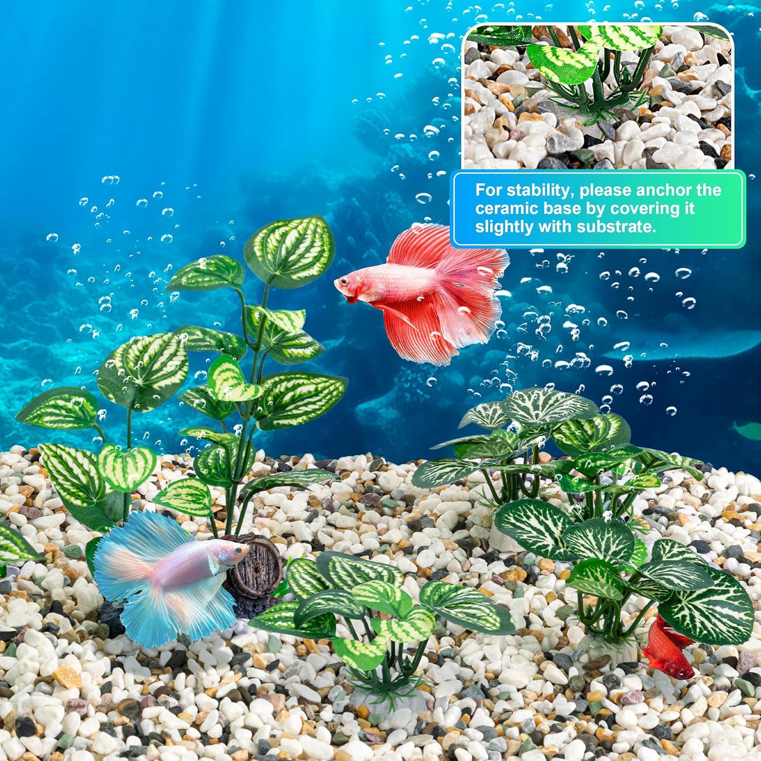 Plantas de Acuario de Seda MyLifeUNIT - Paquete de 10 Piezas