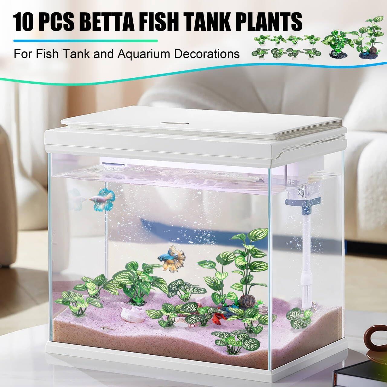 Plantas de Acuario de Seda MyLifeUNIT - Paquete de 10 Piezas