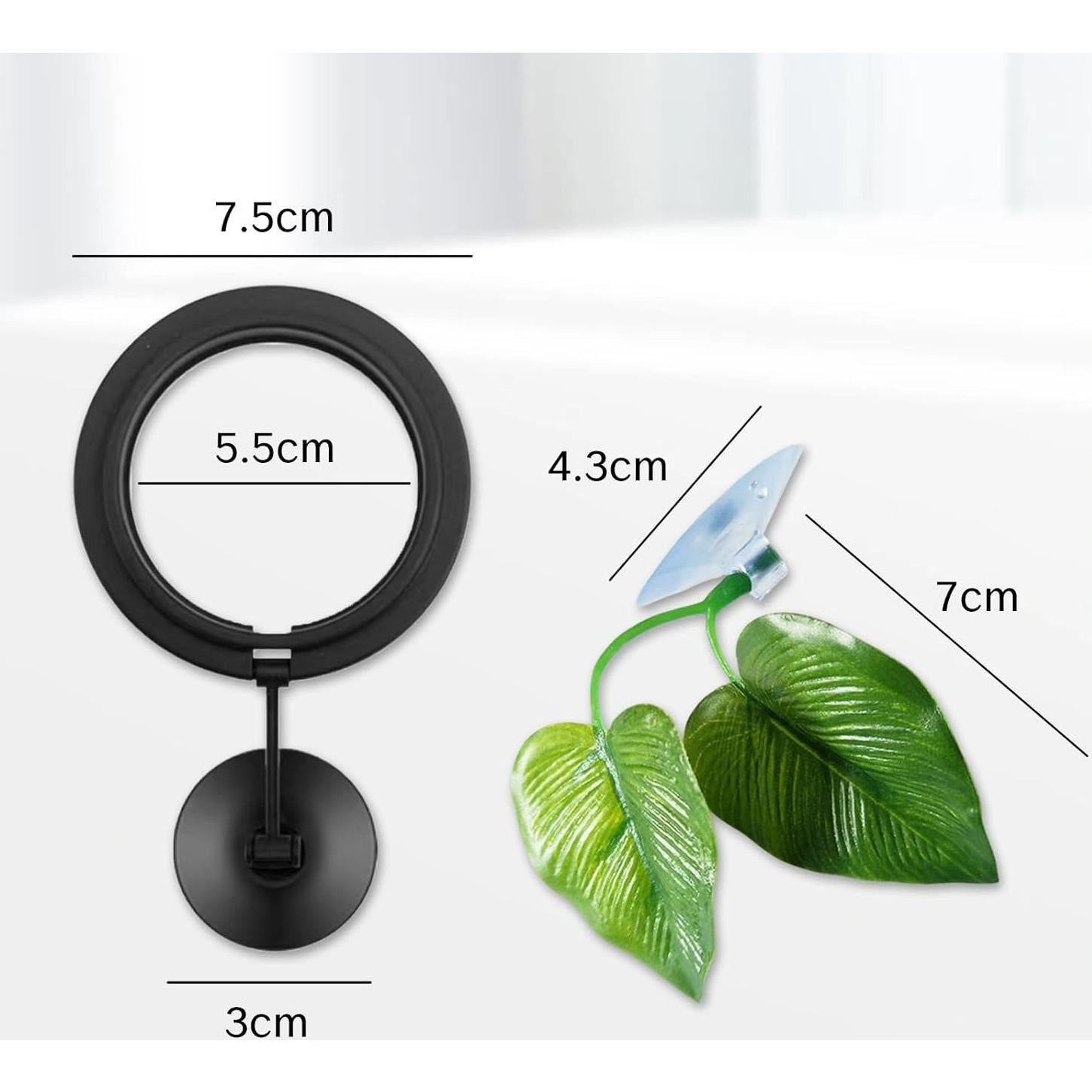 Hamacas de Hoja y Anillo para Peces Betta YKEBVPW