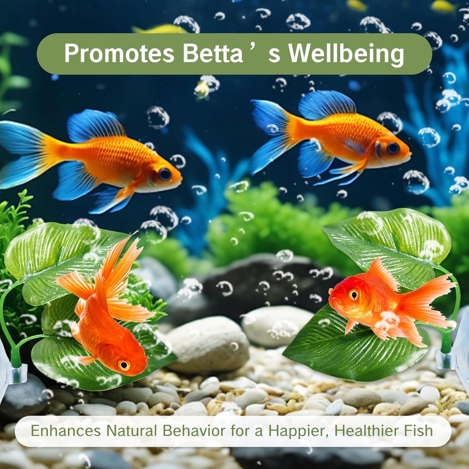 Hamacas de Hoja y Anillo para Peces Betta YKEBVPW