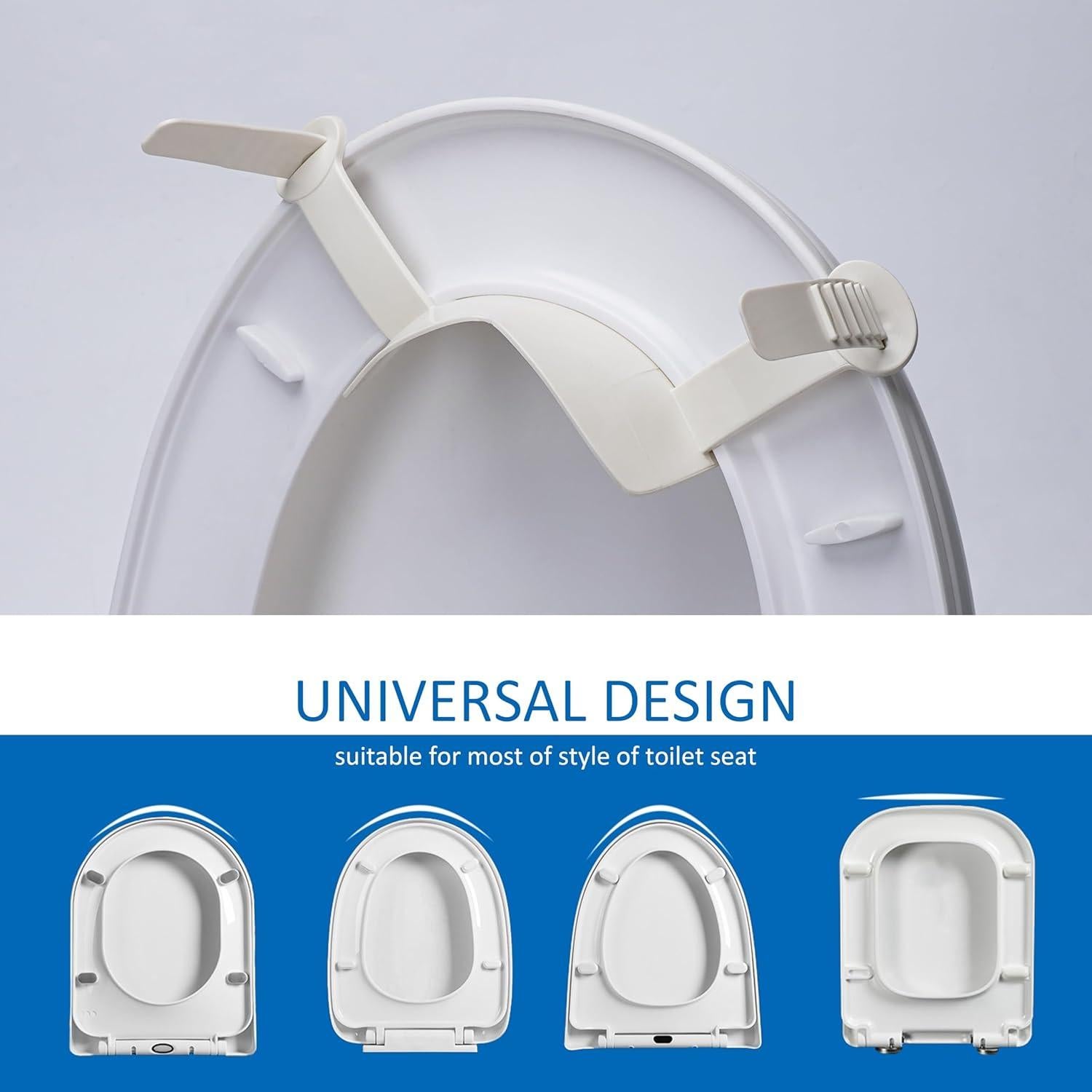 Deflector Universal de Orina TPE Blanco para Inodoro 1 pieza