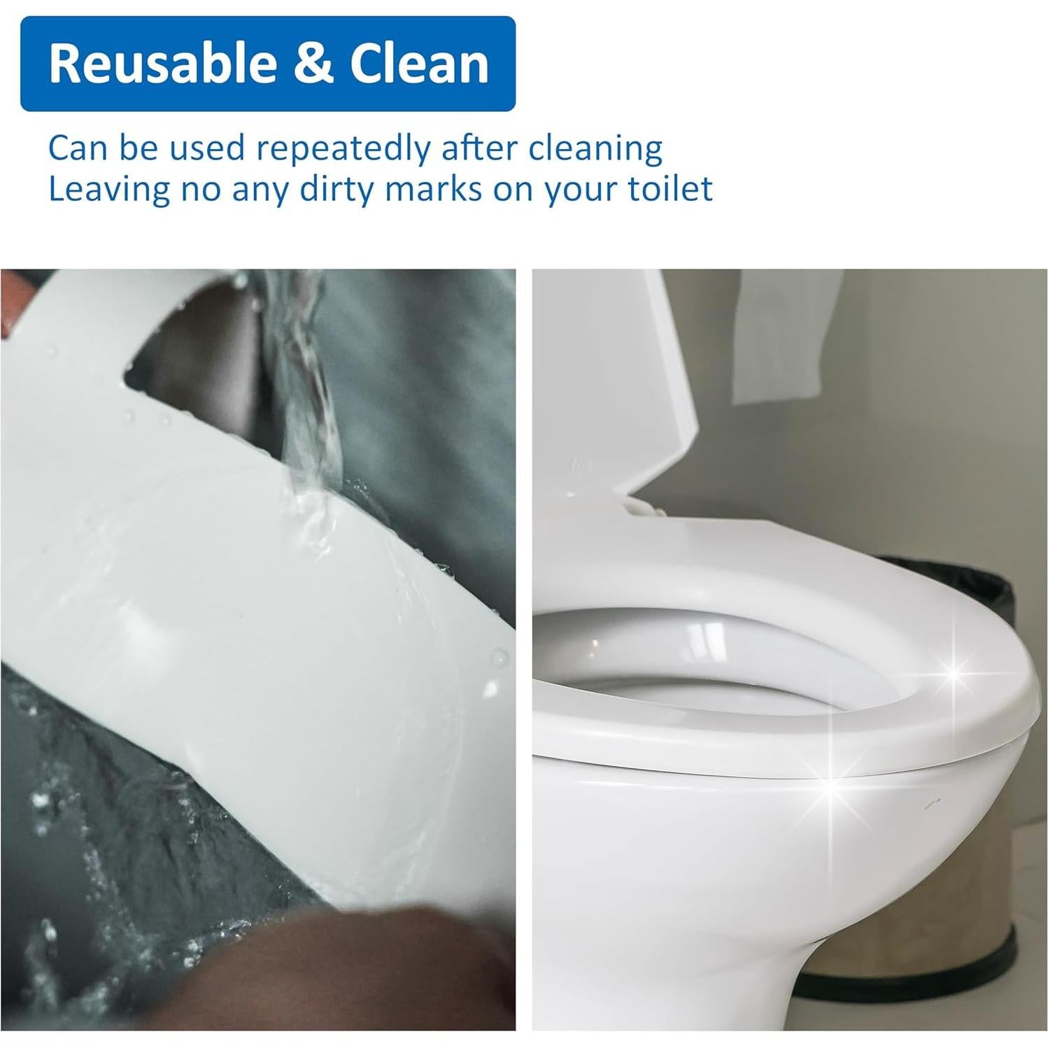 Deflector Universal de Orina TPE Blanco para Inodoro 1 pieza