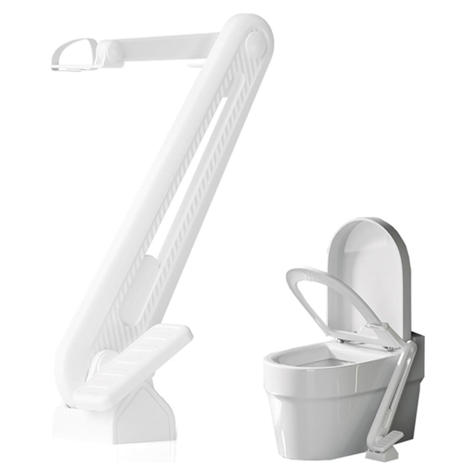 Elevador de tapa de inodoro con pedal YYZGGLING 50.5x21cm