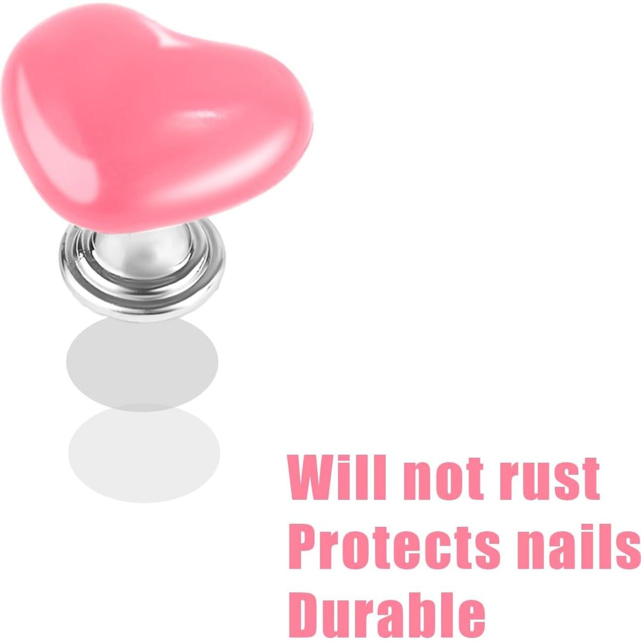 4 Piezas de Ayudante para Botón de Inodoro NQEUEPN - Corazón