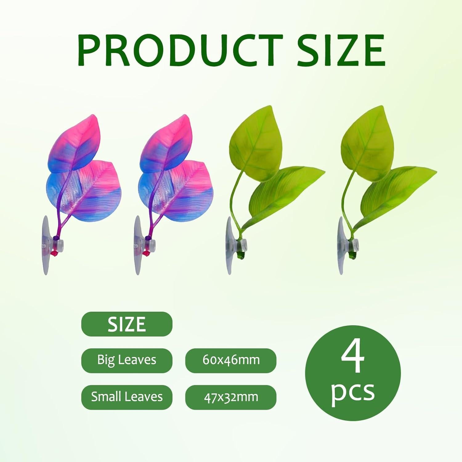 Accesorios para Acuario PKRFCJ - Hamacas para Peces Betta 4 Pcs