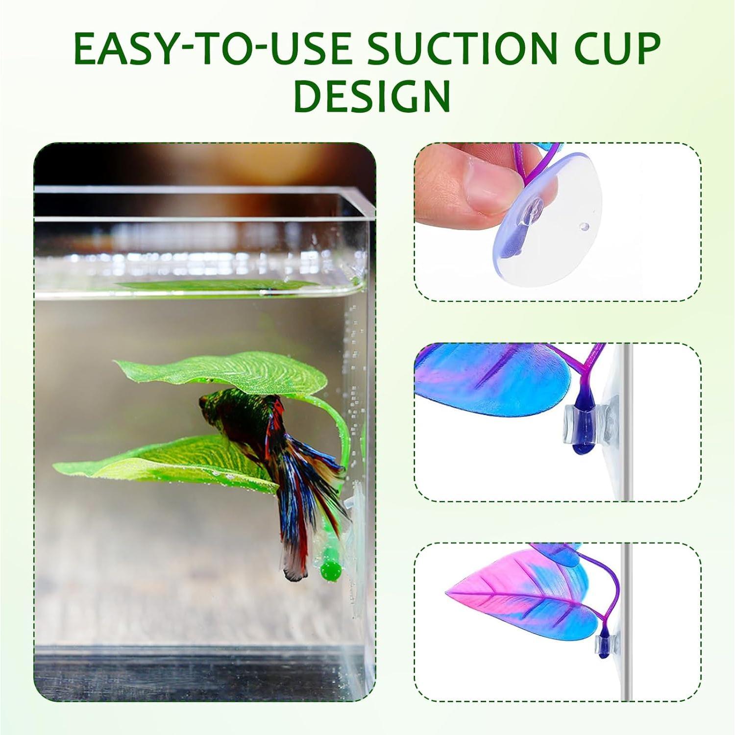 Accesorios para Acuario PKRFCJ - Hamacas para Peces Betta 4 Pcs