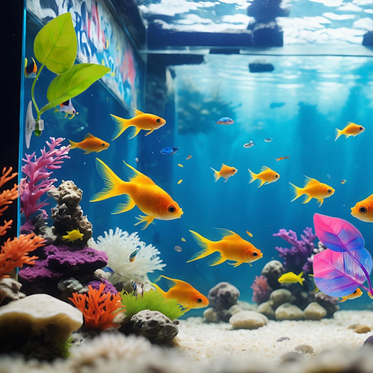 Accesorios para Acuario PKRFCJ - Hamacas para Peces Betta 4 Pcs