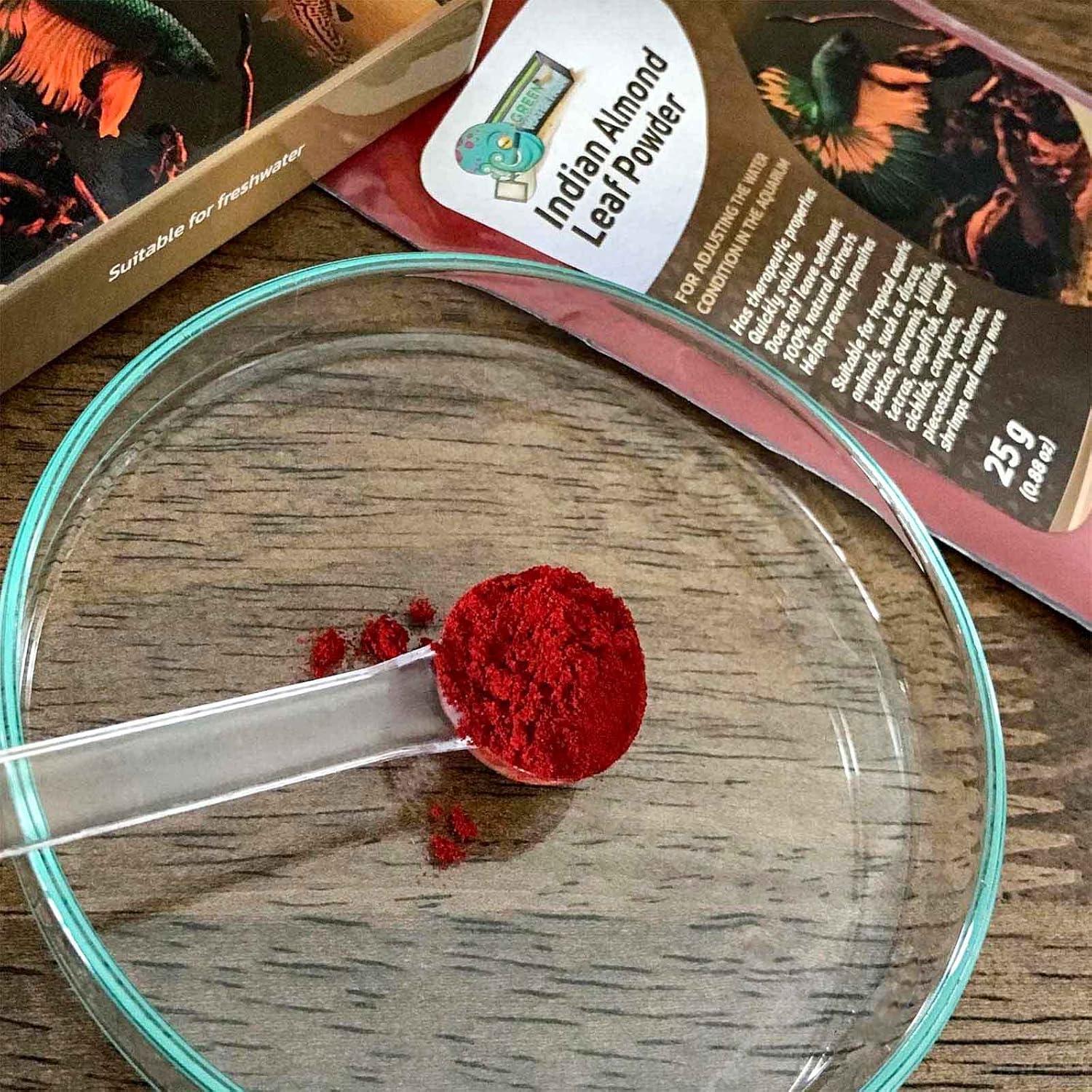 Polvo Concentrado Hoja de Almendra India GreenWaterFarm 25g