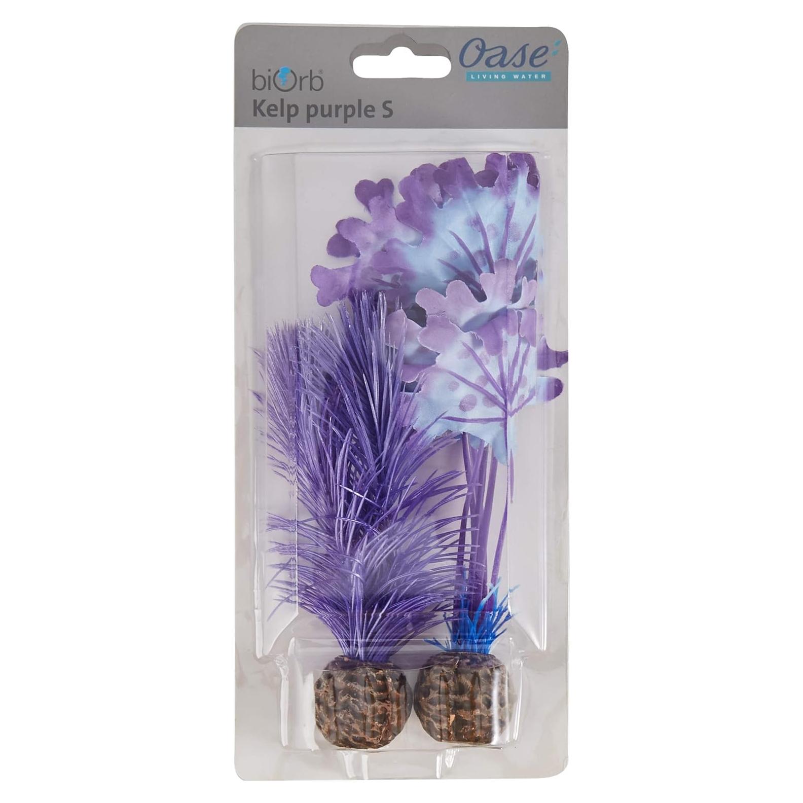 Decoración de Acuario biOrb 46079.0 Kelp Set 2 Piezas Púrpura