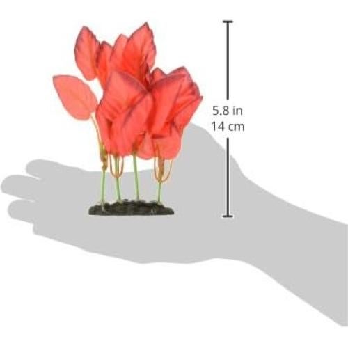 Planta de Seda Roja Marina Naturals 12.5-15 cm para Acuario