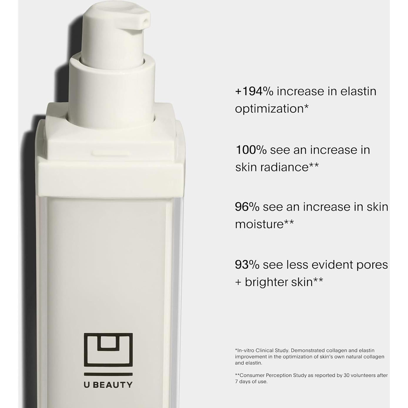 Suero Facial U Beauty 15 ml - Renovar e Iluminar 8 en 1