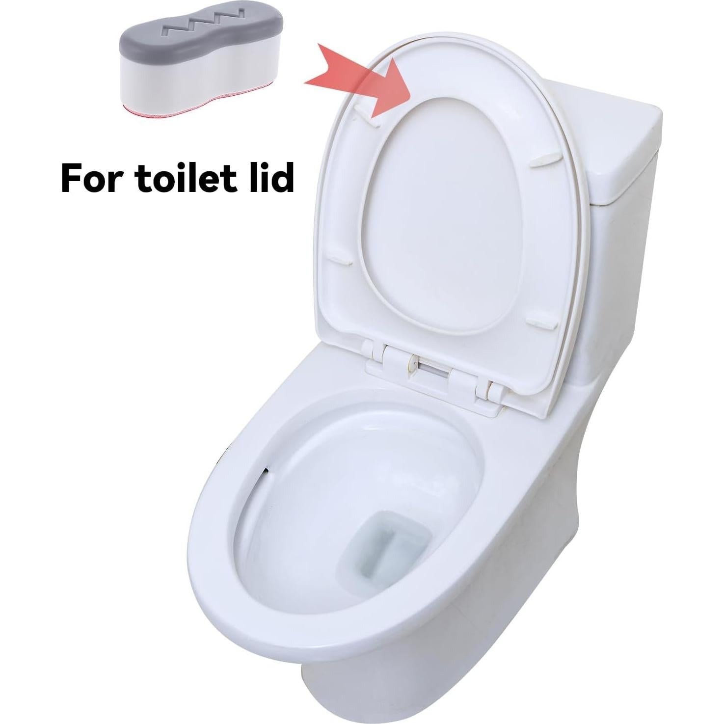 Elevadores de Asiento de Inodoro Salbsever 8 Pcs Autoadhesivos