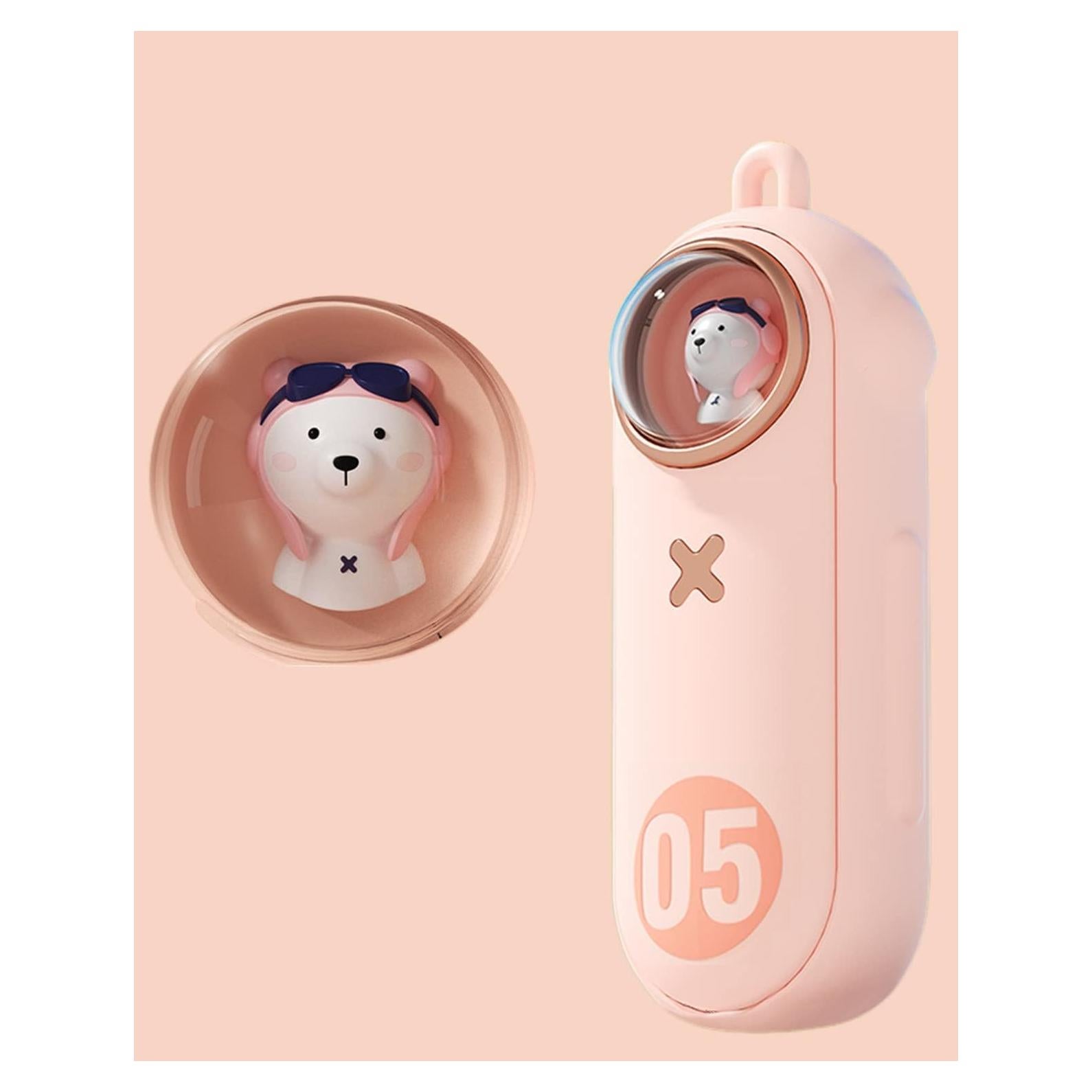 Calentador de Manos Portátil SMSASOEO N10 10000mAh Rosa