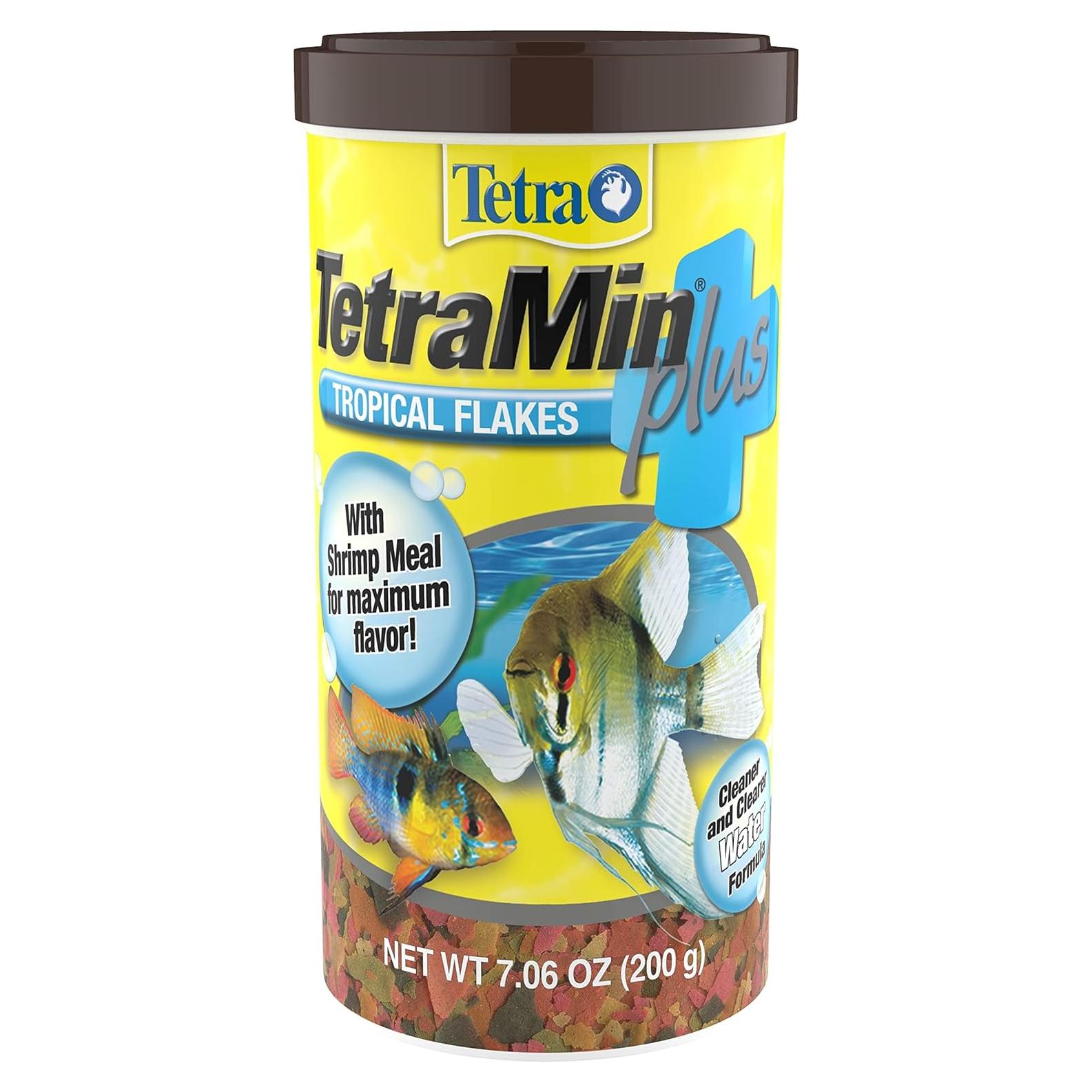 Alimento para Peces Tropicales TetraMin Plus 200g con Camarón