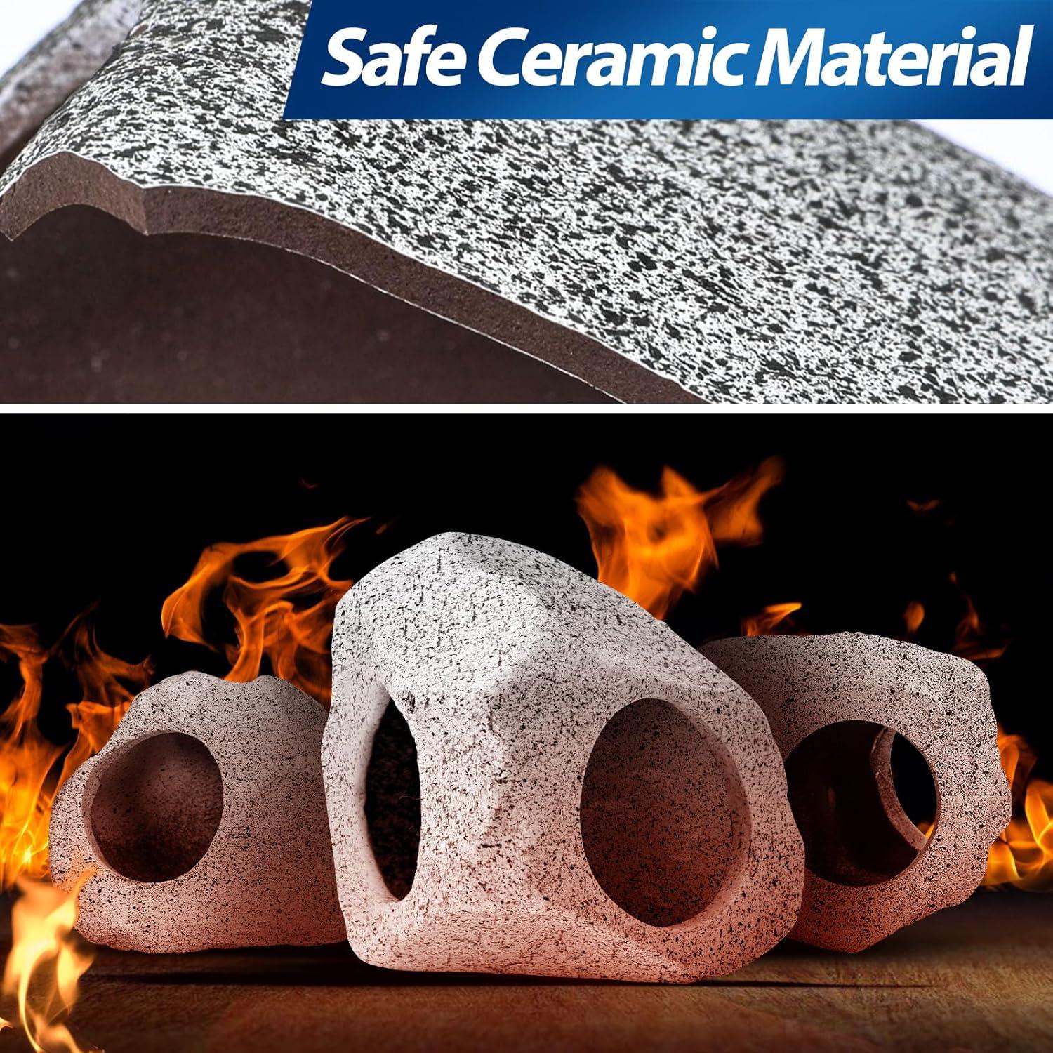 Decoraciones para Acuario CousDUoBe - Cueva de Roca y Plantas