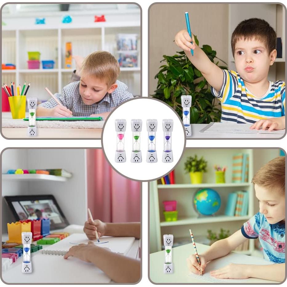 Temporizador de Cepillo de Dientes 4 Pcs HUAZEXINX 3 Minutos