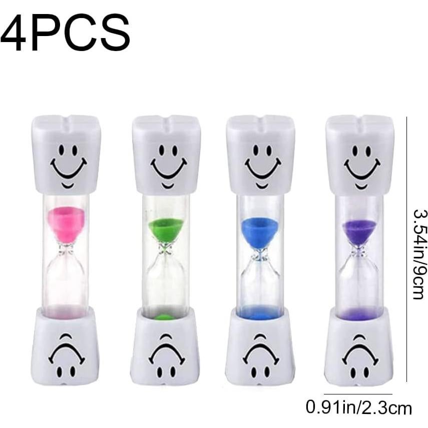 Temporizador de Cepillo de Dientes 4 Pcs HUAZEXINX 3 Minutos