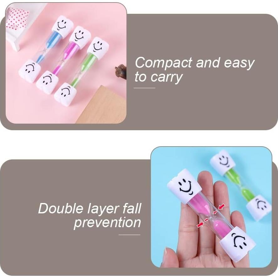 Temporizador de Cepillo de Dientes 4 Pcs HUAZEXINX 3 Minutos