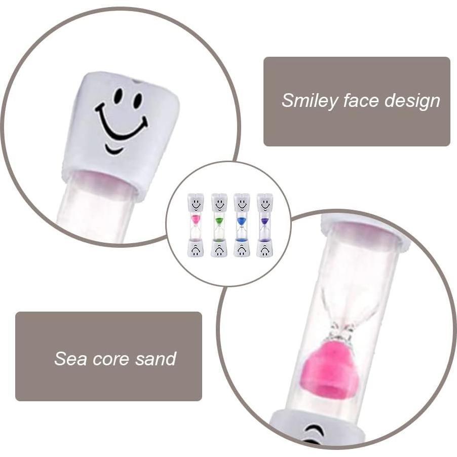 Temporizador de Cepillo de Dientes 4 Pcs HUAZEXINX 3 Minutos