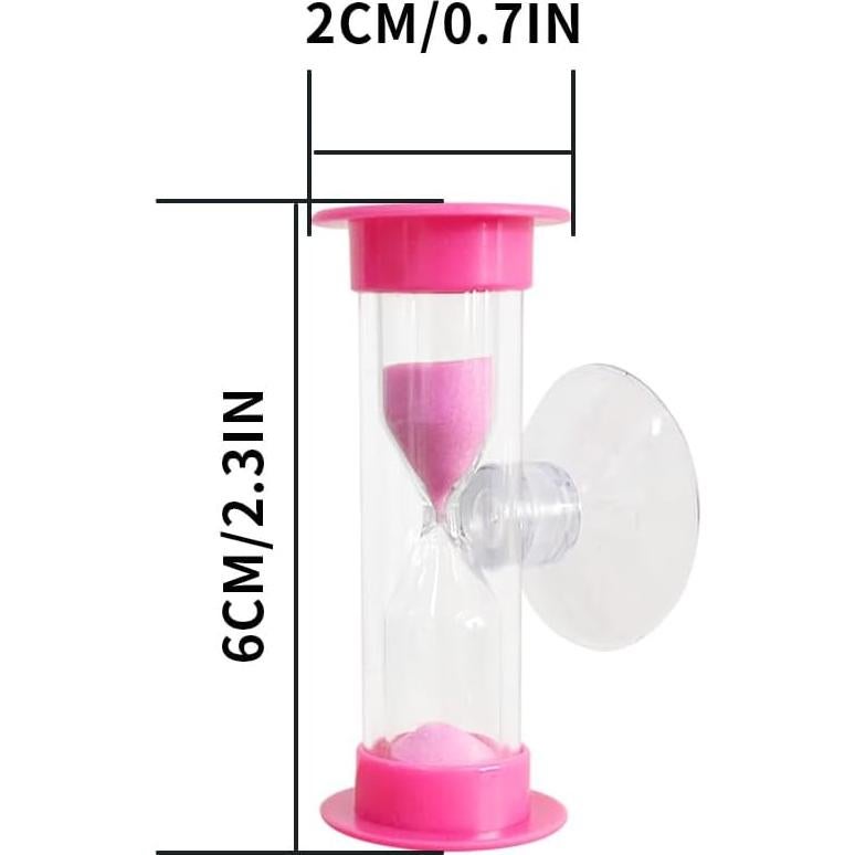 Temporizador de Arena 2 Minutos Zhuohai con Ventosa