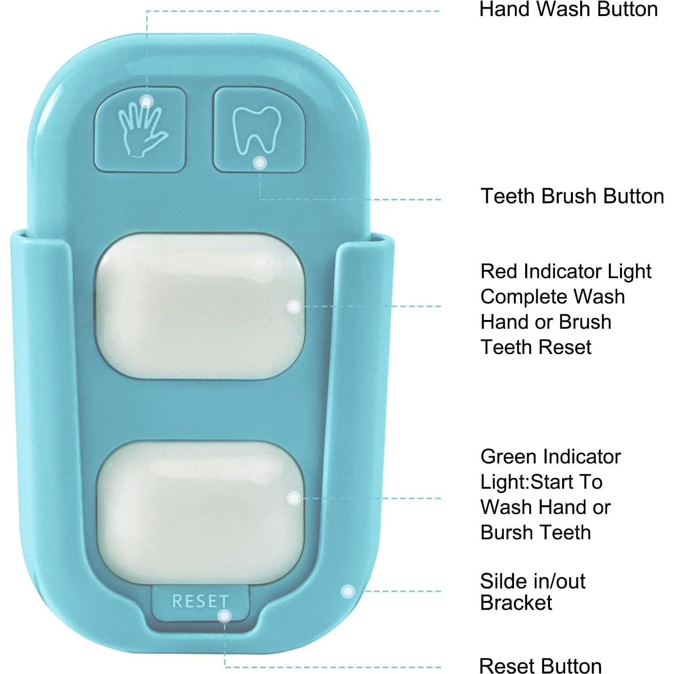 Temporizador de Cepillado y Lavado de Manos SOARING Verde