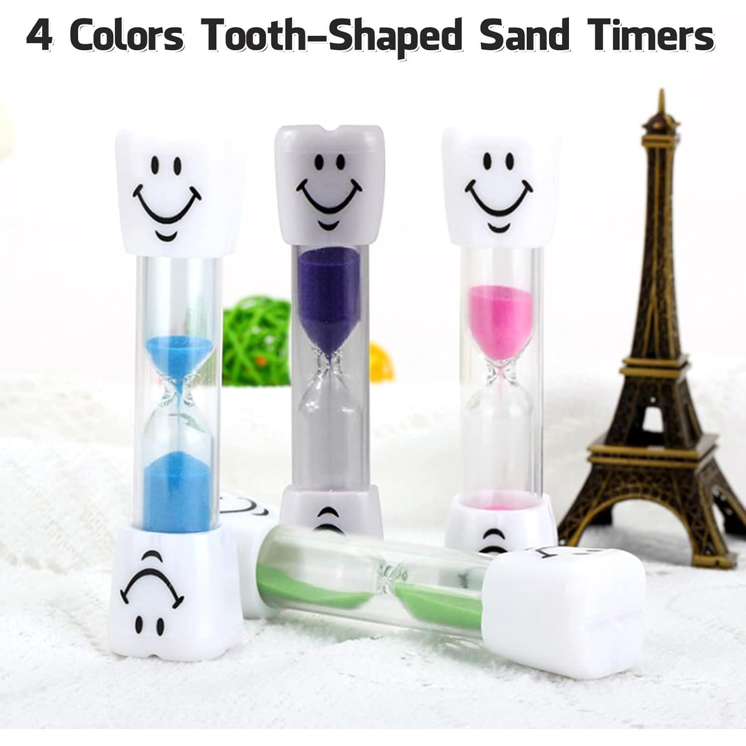 Temporizadores de Arena para Cepillado de Dientes Ceonam - 4 Piezas