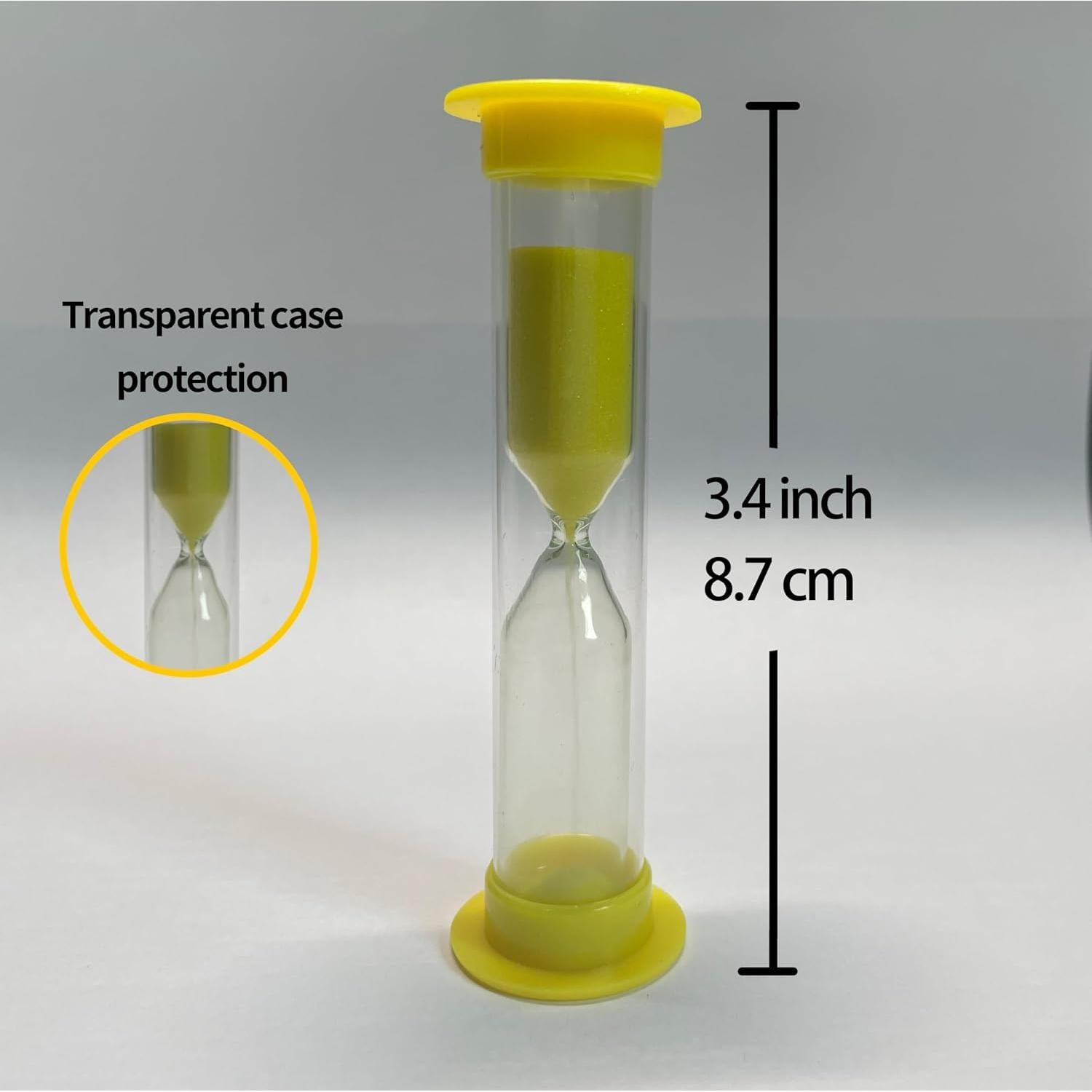 Reloj de Arena Colorido AINTE 3 Paquete 1-2-3 Minutos