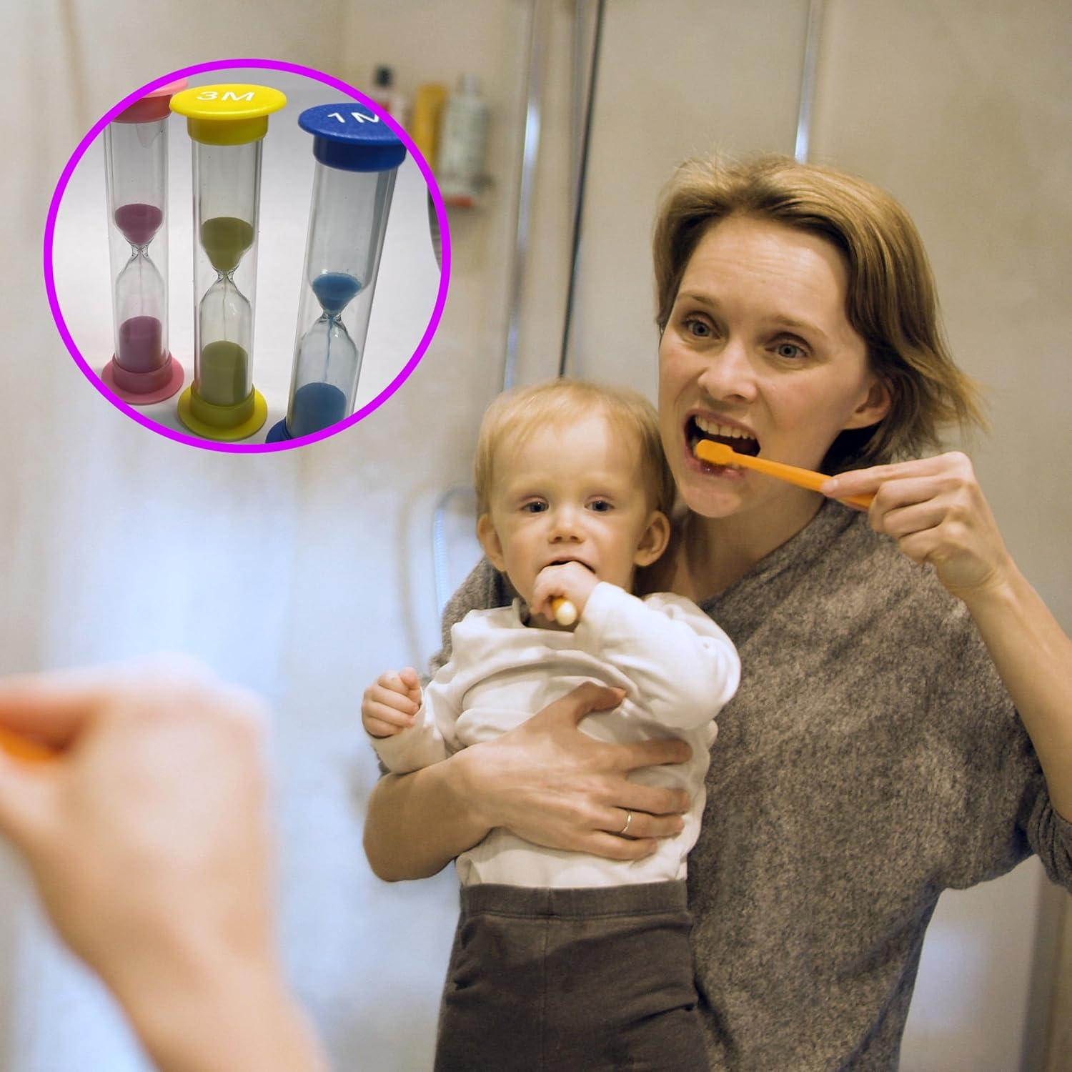 Reloj de Arena Colorido AINTE 3 Paquete 1-2-3 Minutos