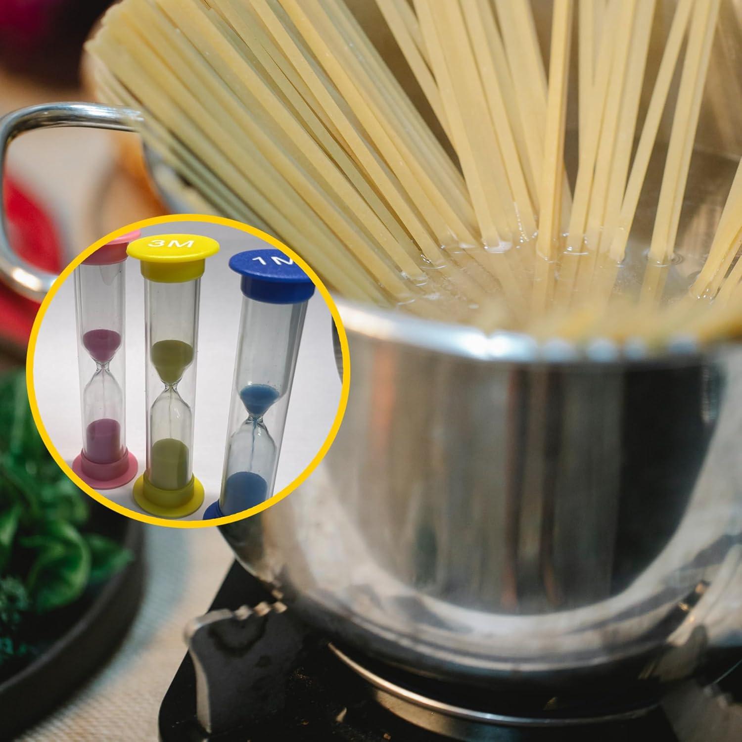 Reloj de Arena Colorido AINTE 3 Paquete 1-2-3 Minutos