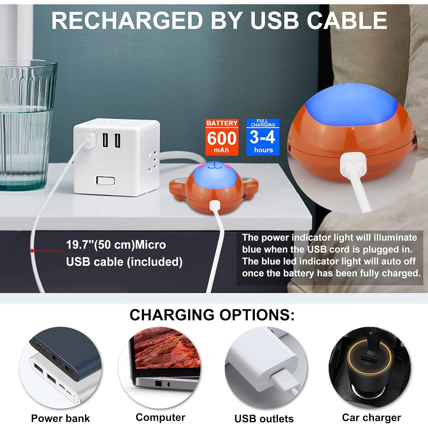 Temporizador Musical para Niños HONGUT Oso Verde Recargable