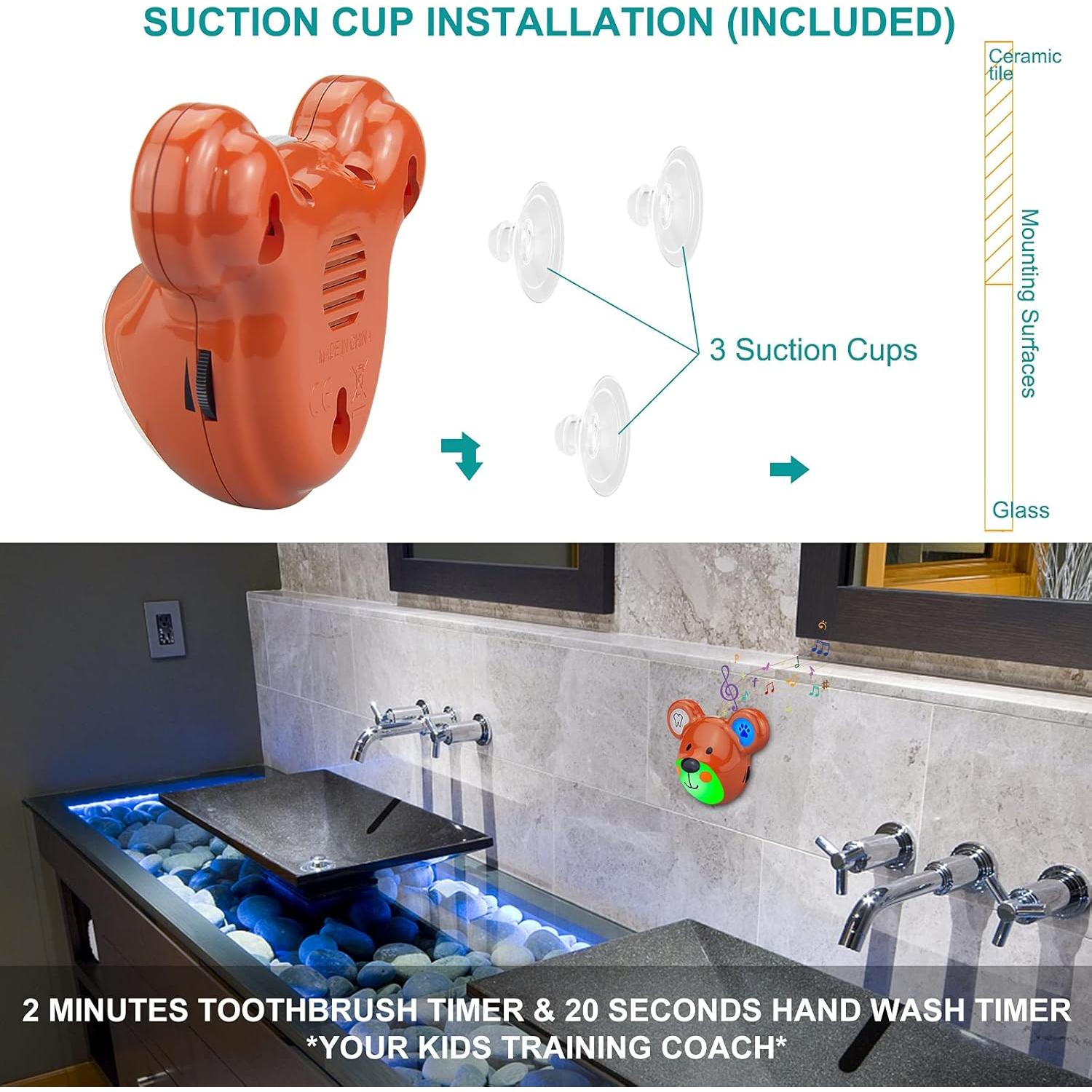 Temporizador Musical para Niños HONGUT Oso Verde Recargable