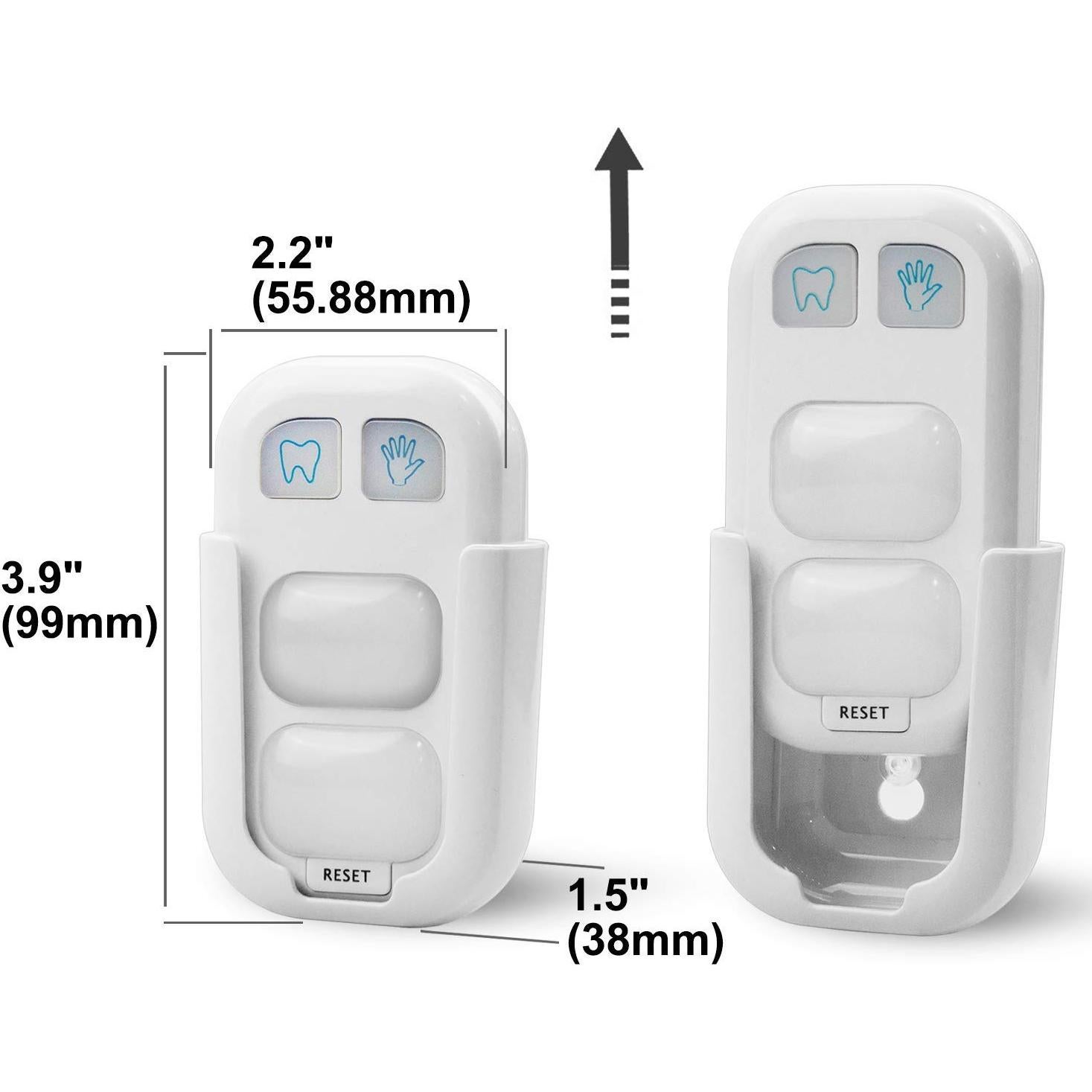 Temporizador de Lavado de Manos y Cepillado HONWELL - 2 Paquete