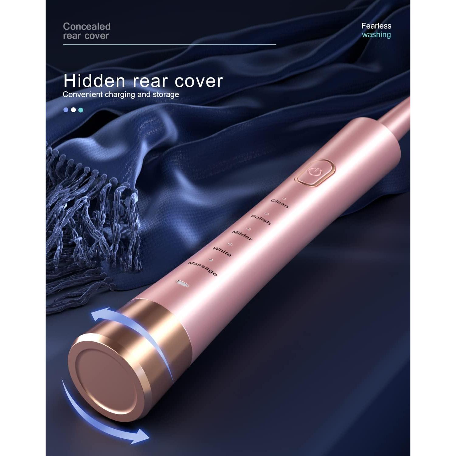 Cepillo de Dientes Eléctrico Sonic AJELU JP-ET-PINK Rosa