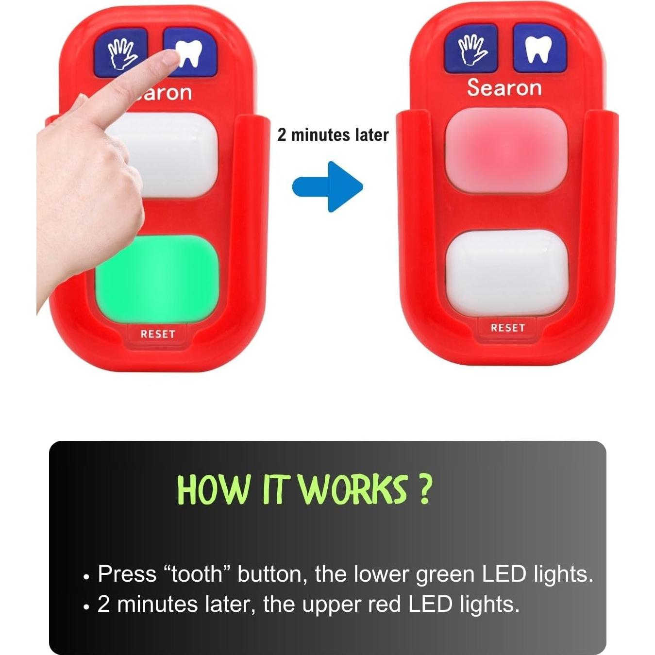 Temporizador Searon para Niños 20s Lavado Manos 2min Cepillado