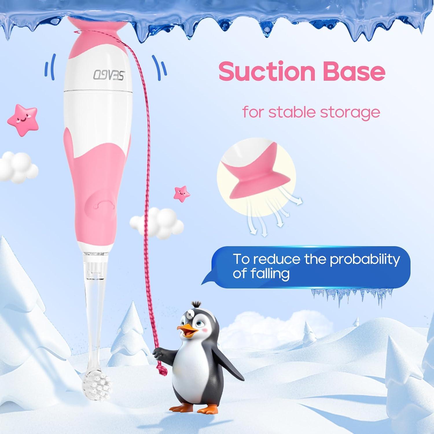 Cepillo de Dientes Eléctrico para Niños Seago SG-513 Rosa