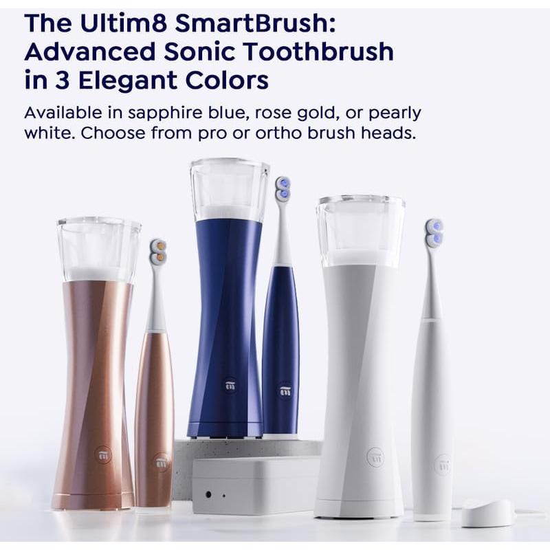 Cepillo de dientes eléctrico SuperMouth ULTIM8 - Azul Zafiro