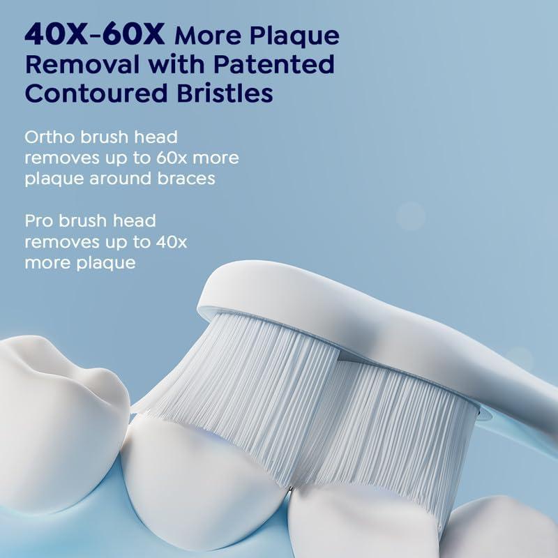 Cepillo de dientes eléctrico SuperMouth ULTIM8 - Azul Zafiro