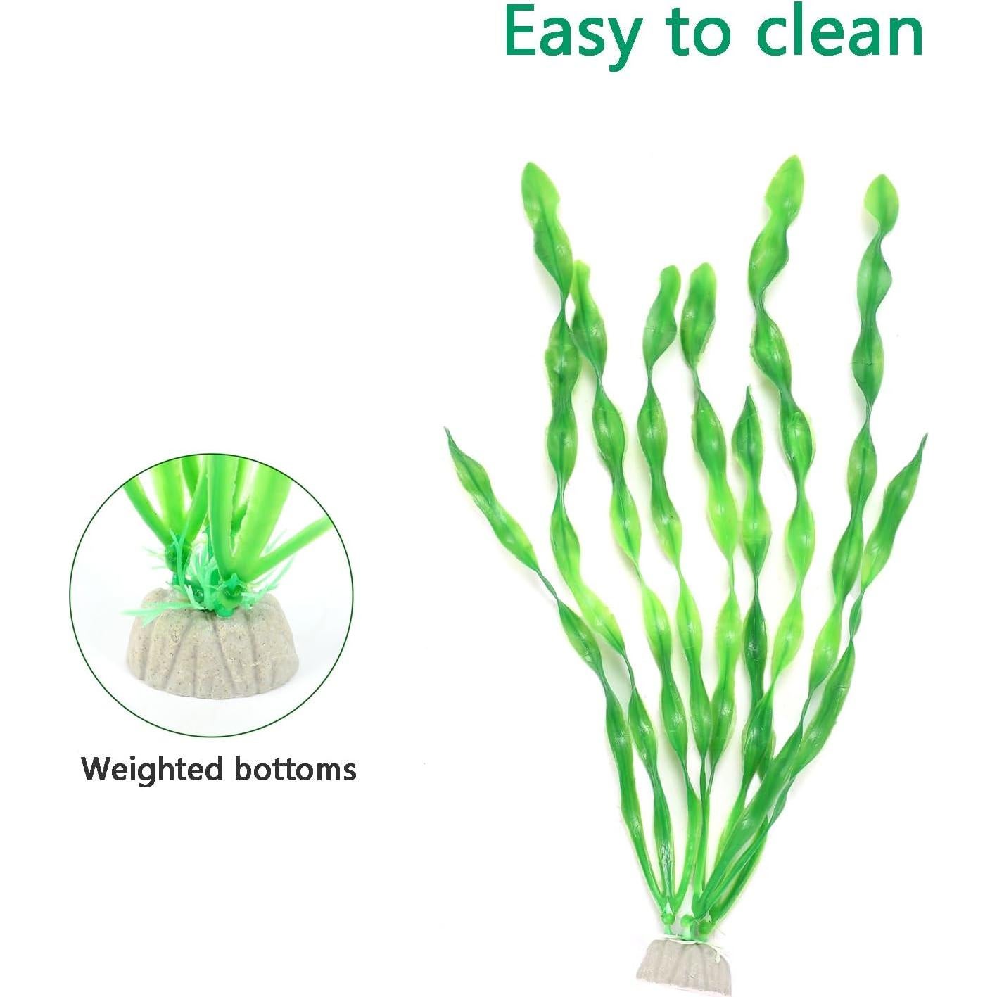 Plantas Artificiales para Acuarios AQUANEAT 29.85cm - 10 Piezas