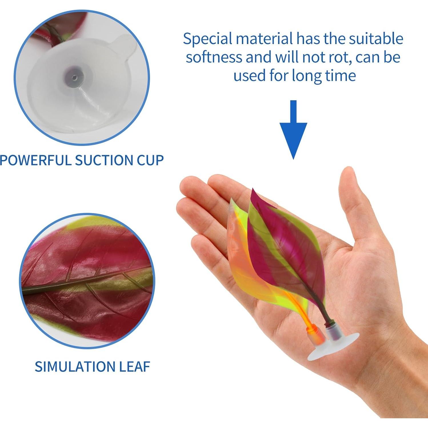 Hamaca de Hoja Betta WishLotus - 2 Piezas Silicona Colorida