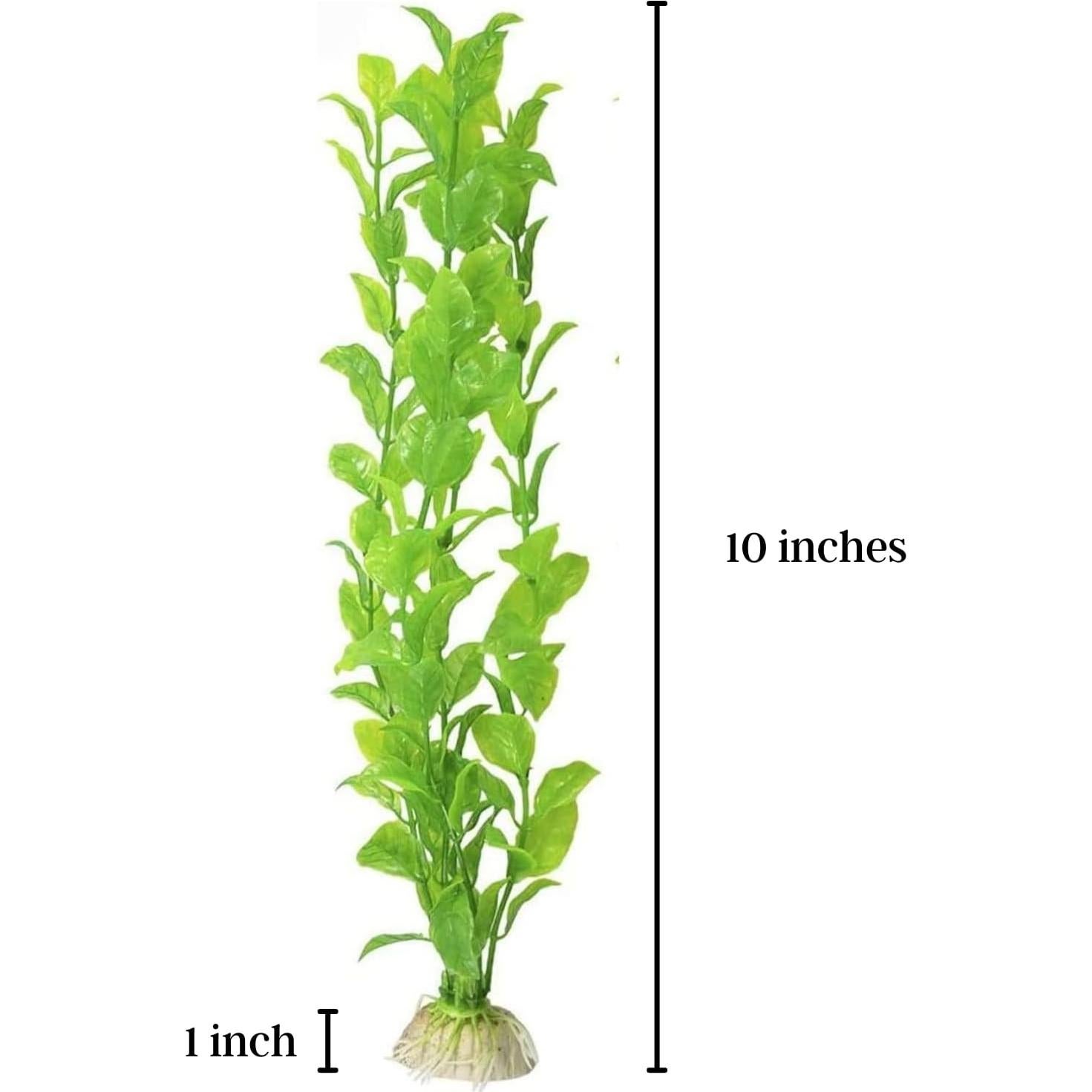 Conjunto de Plantas Artificiales SunGrow para Acuario - 3 Pcs