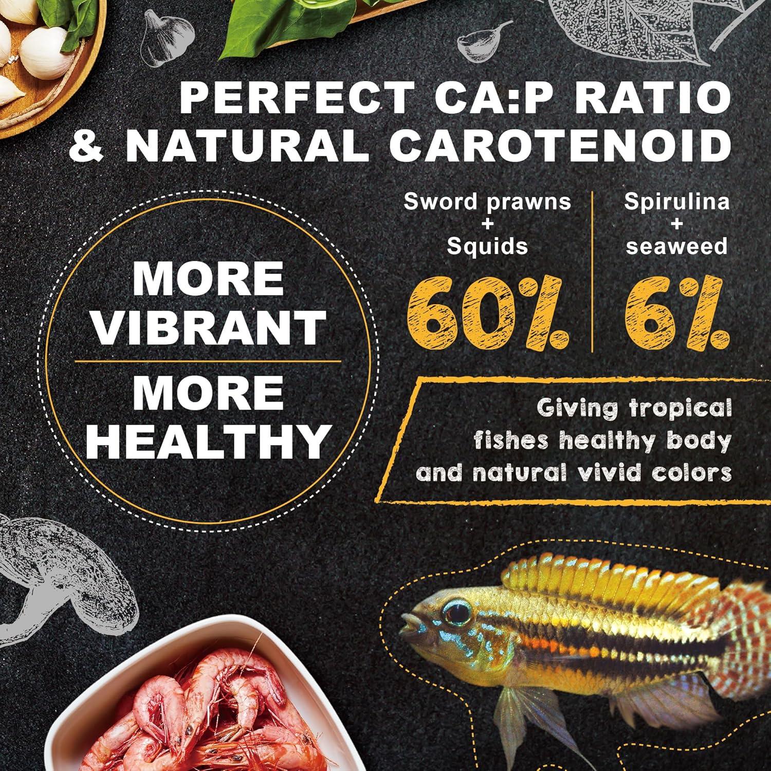 Alimento para Peces Tropicales Ultra Fresh 53 g - Camarón Espada