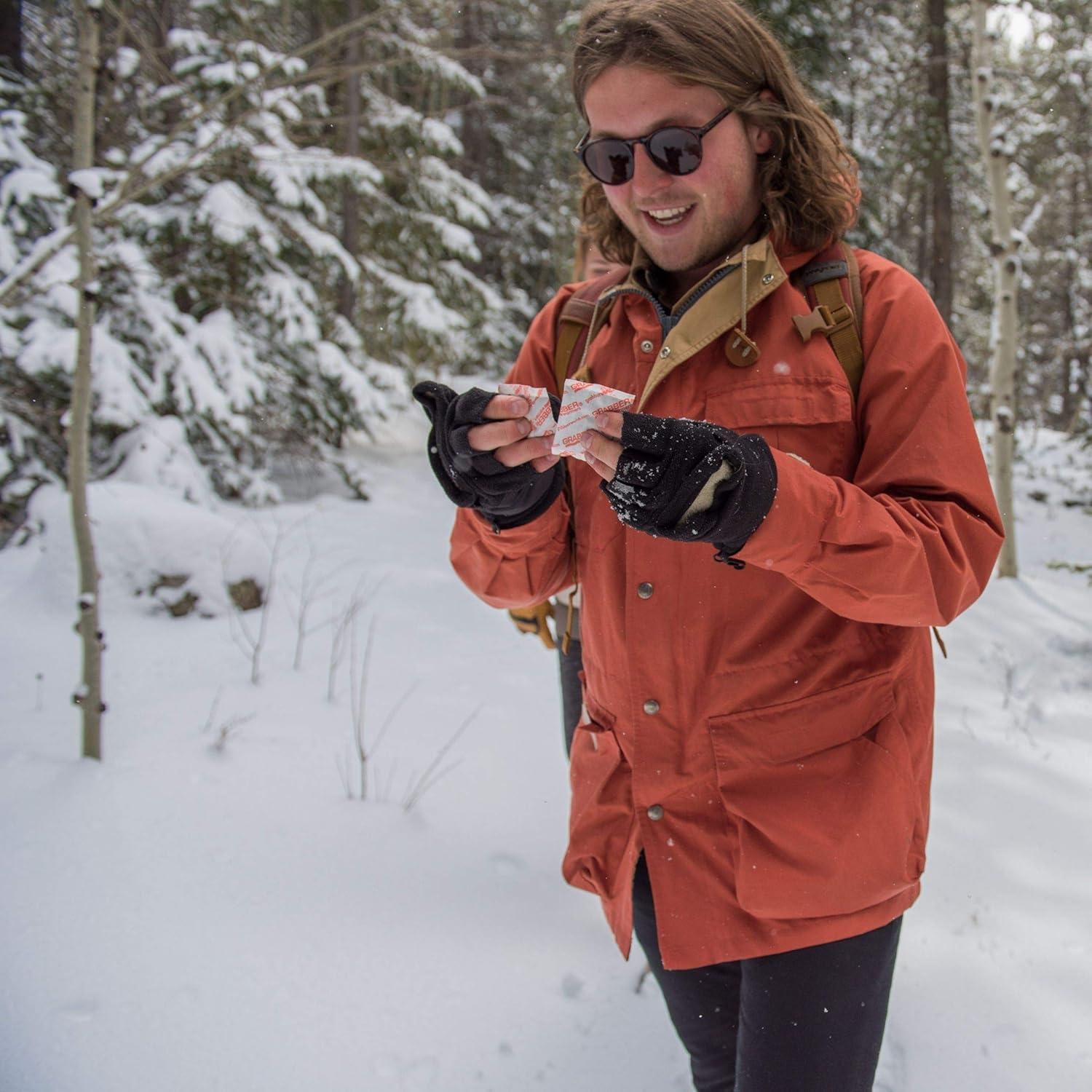 Calentadores de Manos Grabber - 40 Pares Activados por Aire