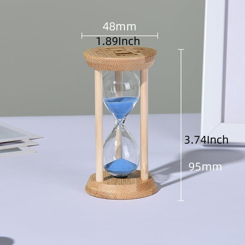 Reloj de Arena de Bambú 3 Min Azul ORDERSOON