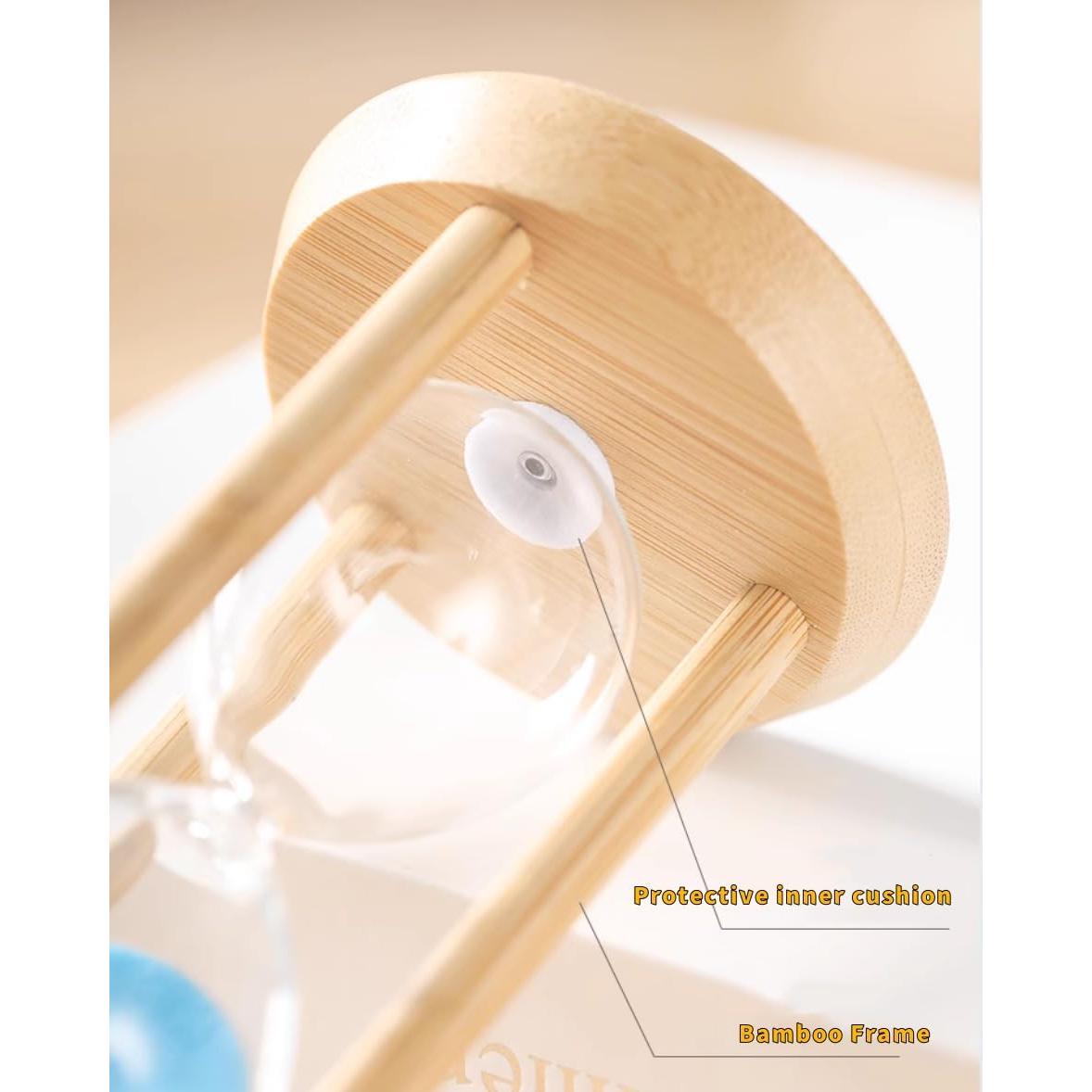 Reloj de Arena de Bambú 3 Min Azul ORDERSOON