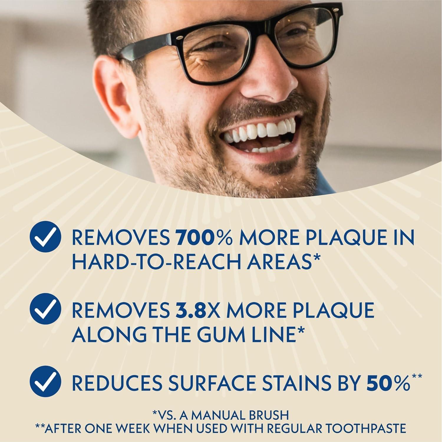 Cepillo de dientes eléctrico Spinbrush Smart Clean - Champán