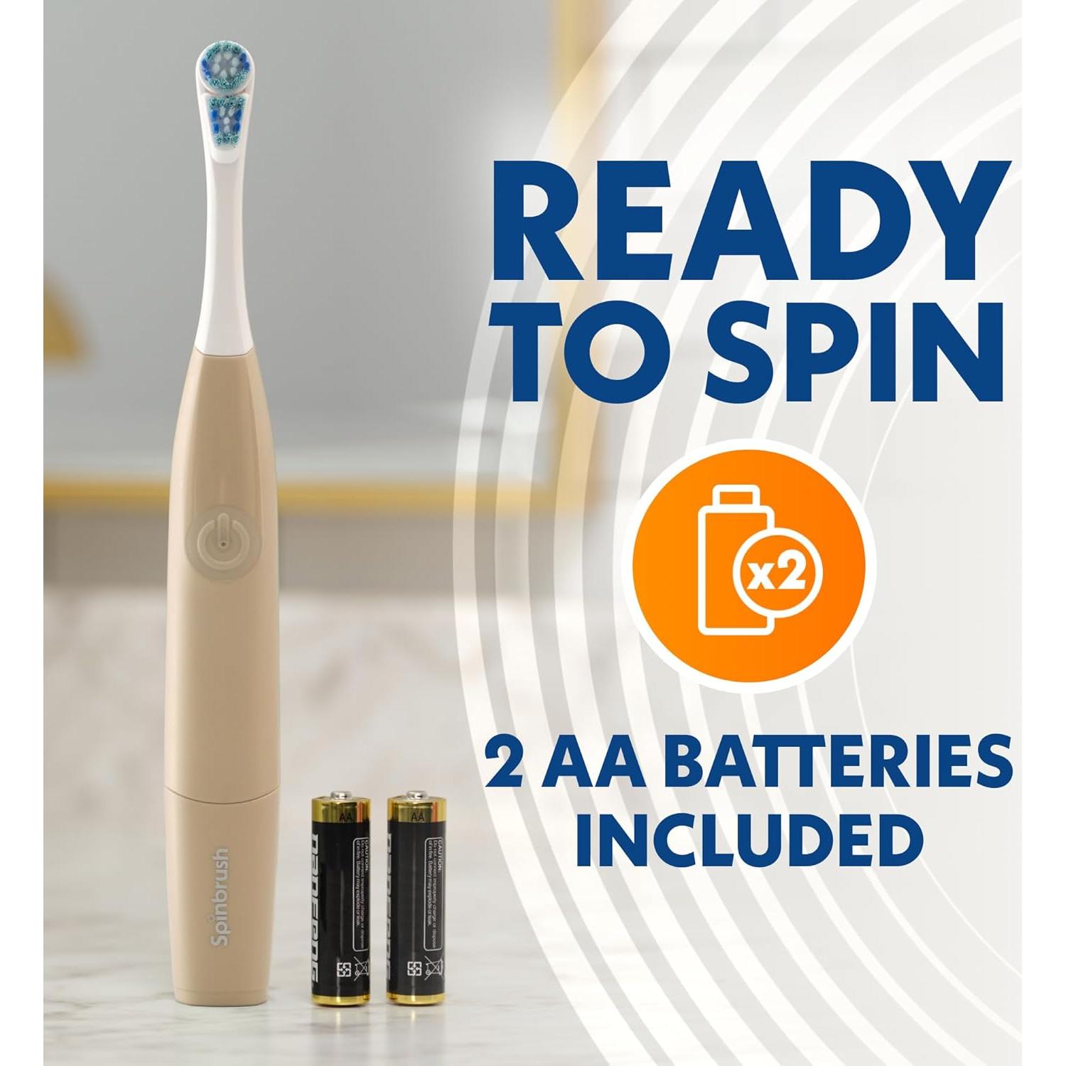 Cepillo de dientes eléctrico Spinbrush Smart Clean - Champán