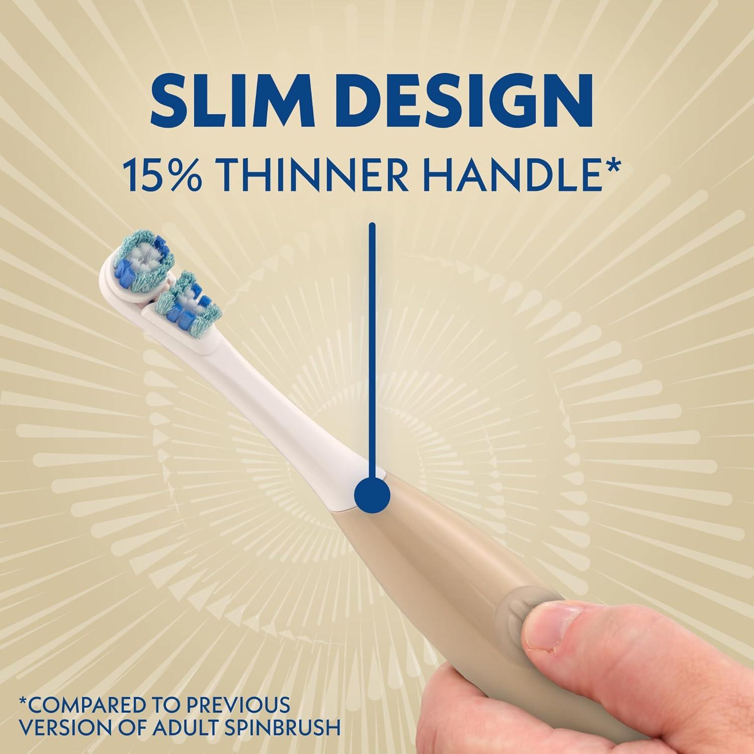 Cepillo de dientes eléctrico Spinbrush Smart Clean - Champán