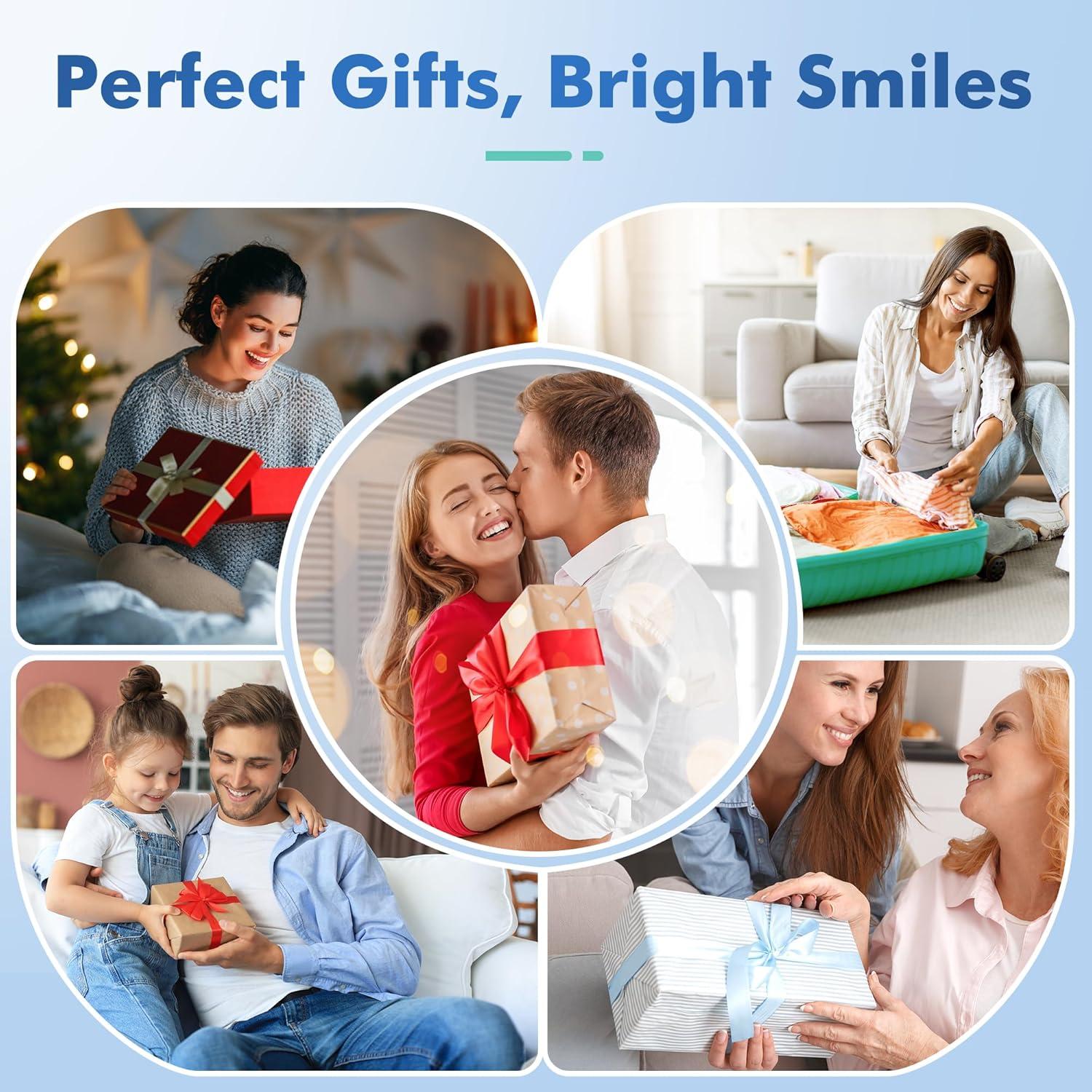 Cepillo de dientes eléctrico Keosaa ALB-927 con 8 cabezales